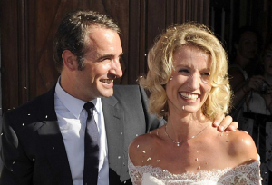 Mariage de Jean Dujardin et Alexandra Lamy