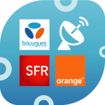 Les différents réseaux mobile en France