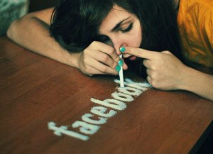 Facebook addict