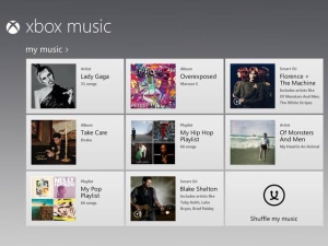 xbox music accueil